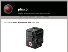 Tablet Screenshot of planb-red.com